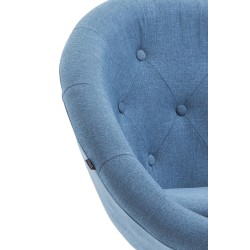 Scaun de bar London V2, material textil negru2