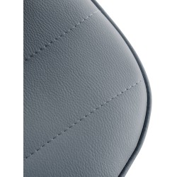 Scaun de bar Lex, piele ecologică, crom2