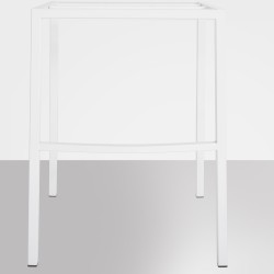 Scaun de bar Damaso W din fetru cu bază cu 4 picioare2