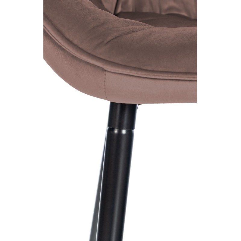 Scaun de bar Gibson 76 din catifea2