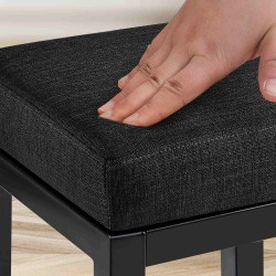 Scaun de bar din material textil Taylor B802