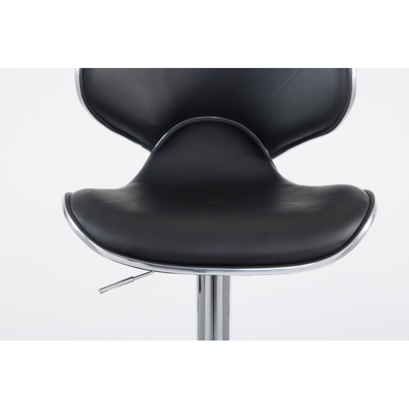 Scaun de bar cromat Las Vegas V22