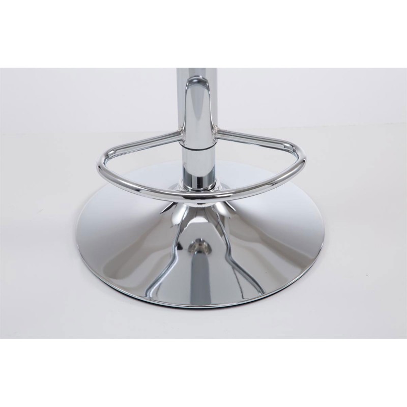 Scaun de bar cromat Las Vegas V22