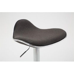 Scaun de bar Shanghai, material textil, crom2