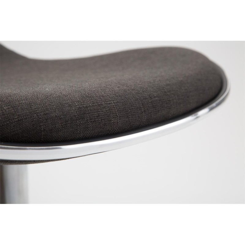 Scaun de bar Shanghai, material textil, crom2