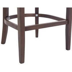 Scaun de bar din material textil Lakewood, stil antic2