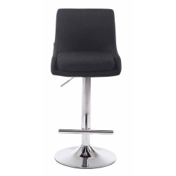 Set de 2 scaune de bar Club, piele ecologică, finisaj cromat2