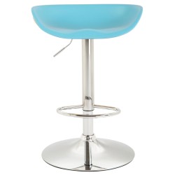 Scaun de bar Anaheim, plastic, crom2