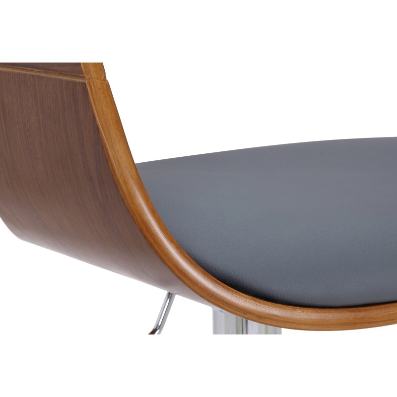 Scaun de bar Kingston C din piele ecologică2