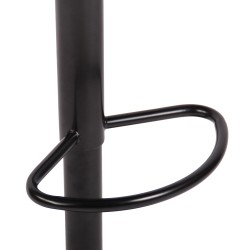 Scaun de bar Dyn V2, material textil negru2