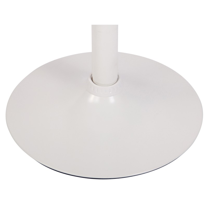 Scaun de bar Dyn V2, material textil alb2