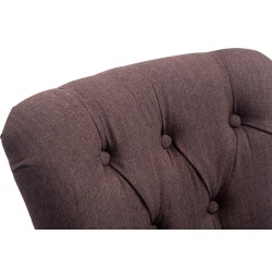 Scaun de bar din material textil Lakewood, culoare antică deschisă2