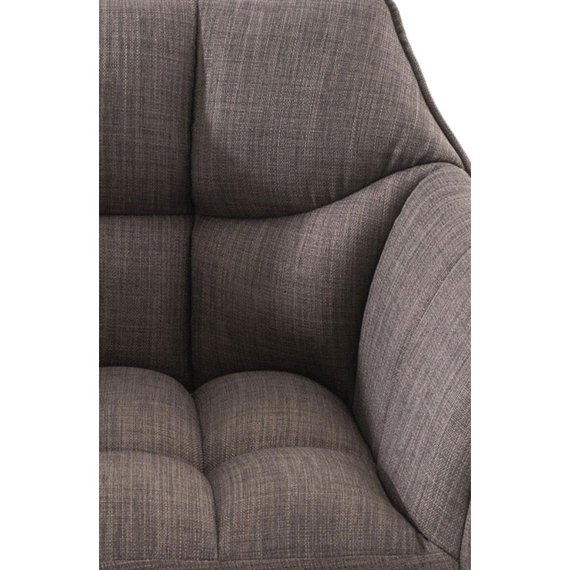 Scaun de bar Damaso W din material textil cu bază cu 4 picioare2