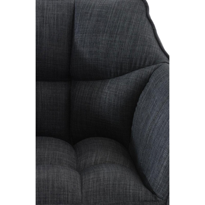 Scaun de bar Damaso W din material textil cu bază cu 4 picioare2