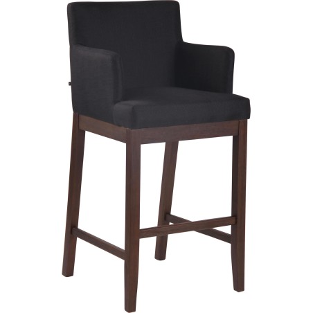 Scaun de bar Laredo, material textil vintage2