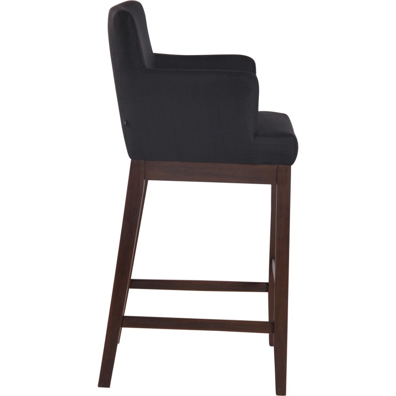 Scaun de bar Laredo, material textil vintage2