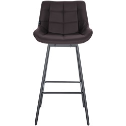 Scaun de bar rotativ Weston din piele ecologică2