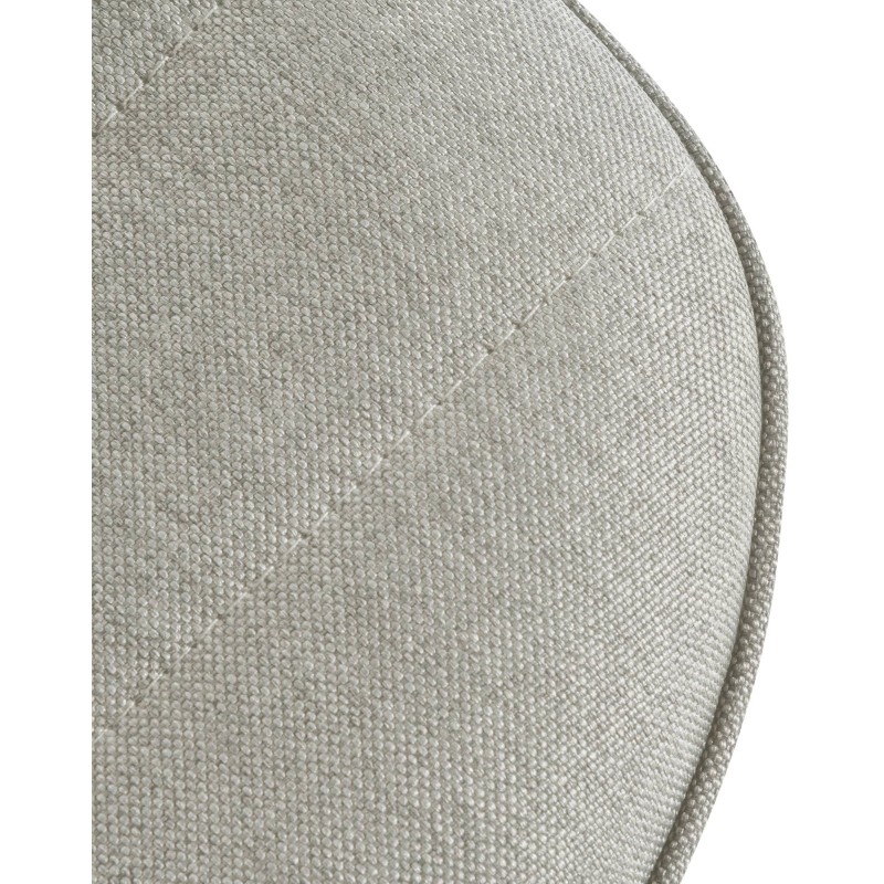 Scaun de bar Lex, material textil negru2