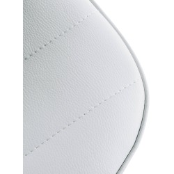 Scaun de bar Lex, piele ecologică, negru2