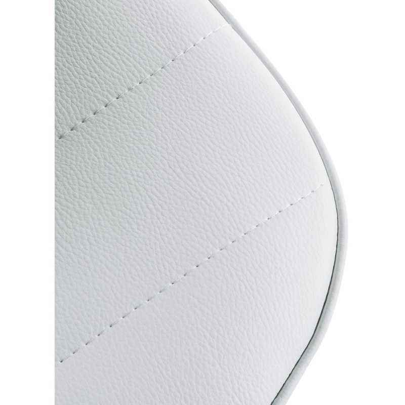 Scaun de bar Lex, piele ecologică, negru2