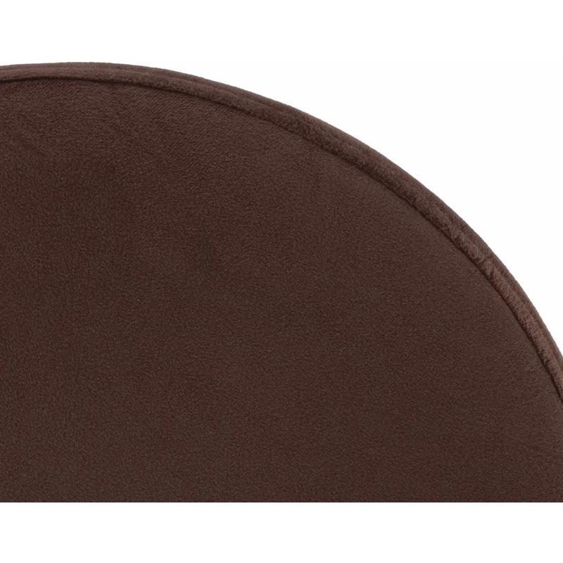 Scaun de bar Ponte din catifea, finisaj cromat2