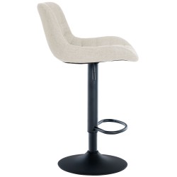 Set de 2 scaune de bar din material textil Tover2