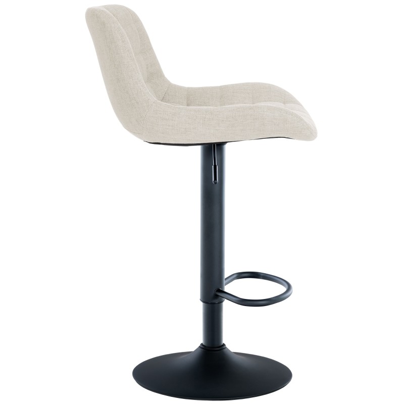 Set de 2 scaune de bar din material textil Tover2