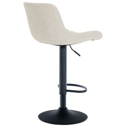 Set de 2 scaune de bar din material textil Tover2