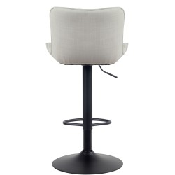 Set de 2 scaune de bar Emma din material textil2