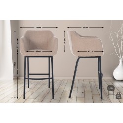 Scaun de bar Monea B din pâslă2