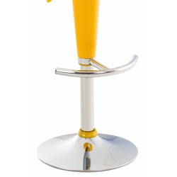 scaun de bar Saddle galben