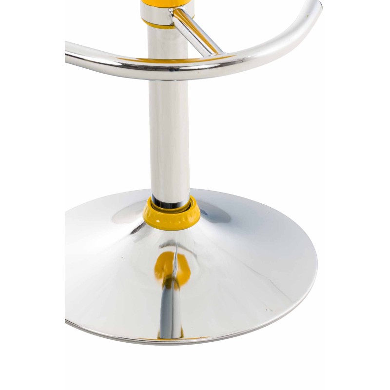 scaun de bar Saddle galben