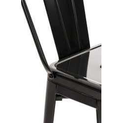 Scaun de bar Mason negru