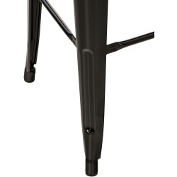 Scaun de bar Mason negru