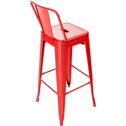 Scaun de bar Mason roșu