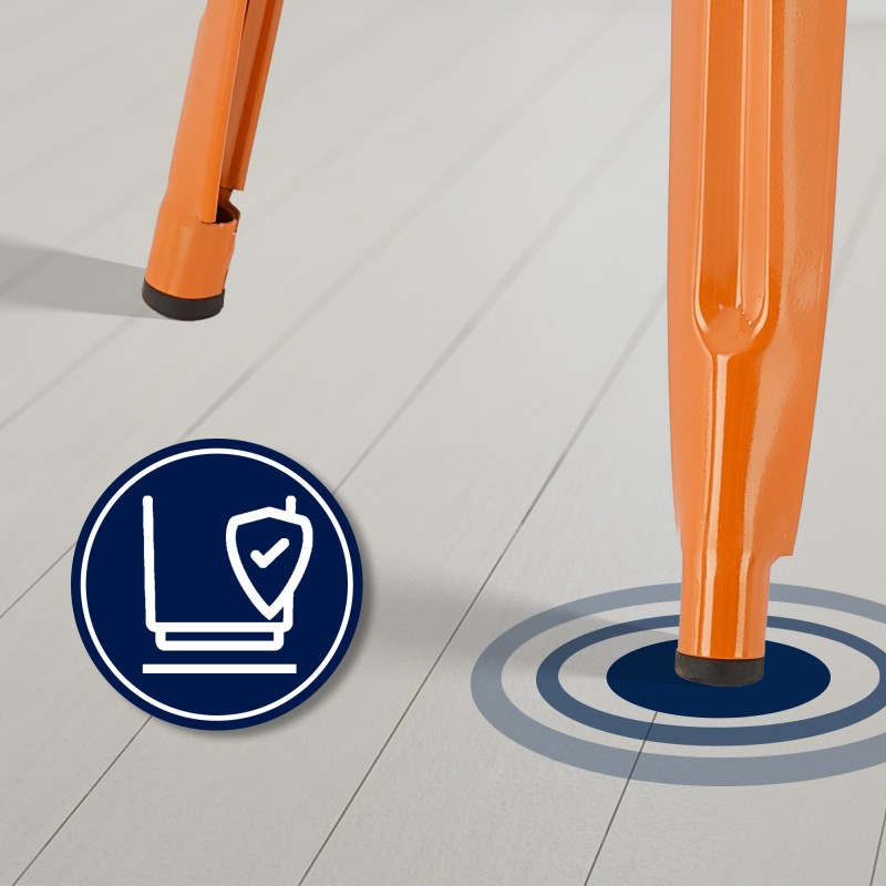 Scaun de bar Joshua portocaliu