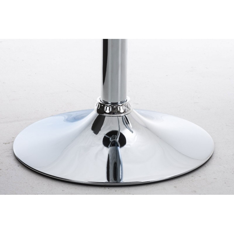 Scaun de bar Peru, material textil albastru C