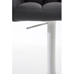 Scaun de bar Damaso W gri