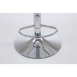 Scaun de bar cromat maro Las Vegas V2