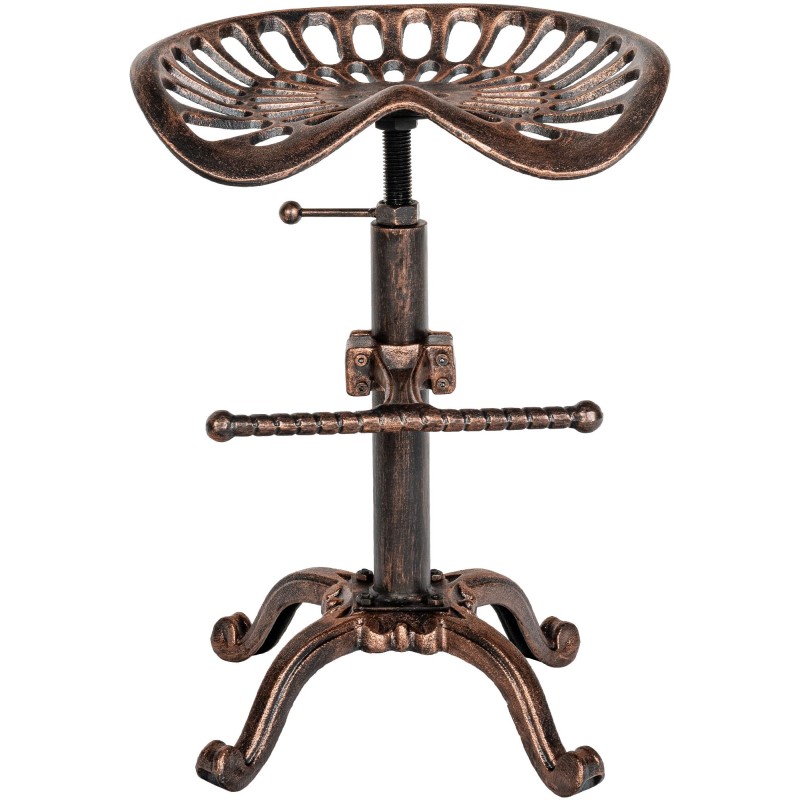 Scaun de bar Butch din bronz