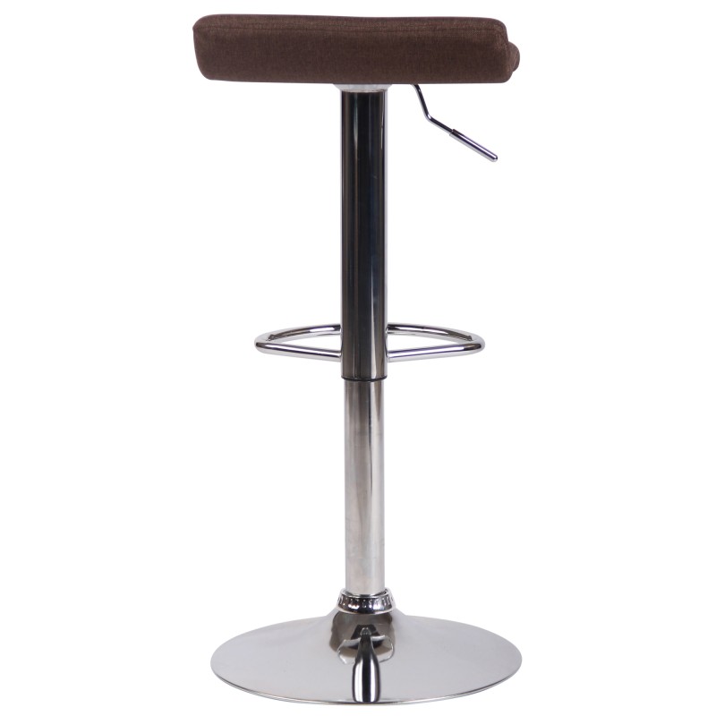 Scaun de bar Dyn V2, material textil maro C