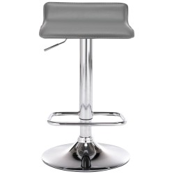 Set de 2 scaune de bar Dyn gri