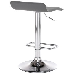 Set de 2 scaune de bar Dyn gri