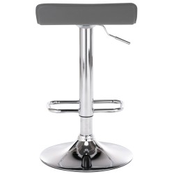 Set de 2 scaune de bar Dyn gri