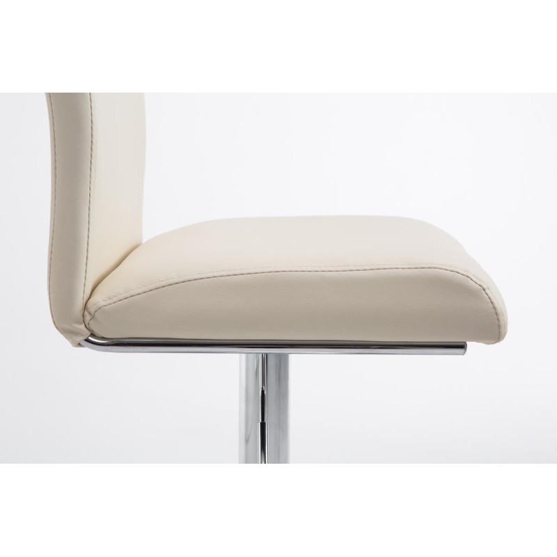 Scaun de bar crem cu colonie