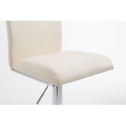 Scaun de bar crem cu colonie