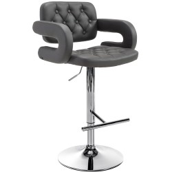 Scaun de bar gri Dublin C