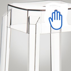 Scaun de bar transparent Fox