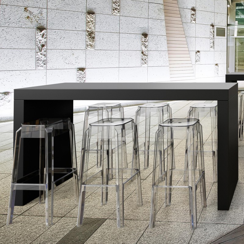 Scaun de bar transparent Fox