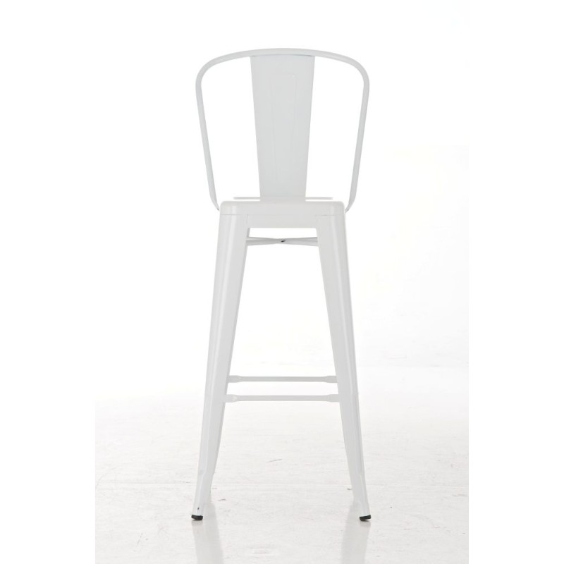Scaun de bar Aiden alb
